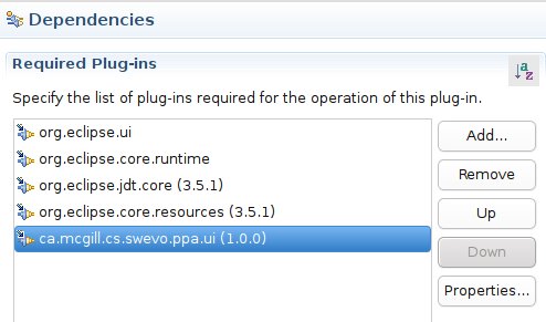 PPA Dependencies